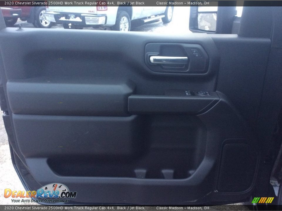 2020 Chevrolet Silverado 2500HD Work Truck Regular Cab 4x4 Black / Jet Black Photo #11