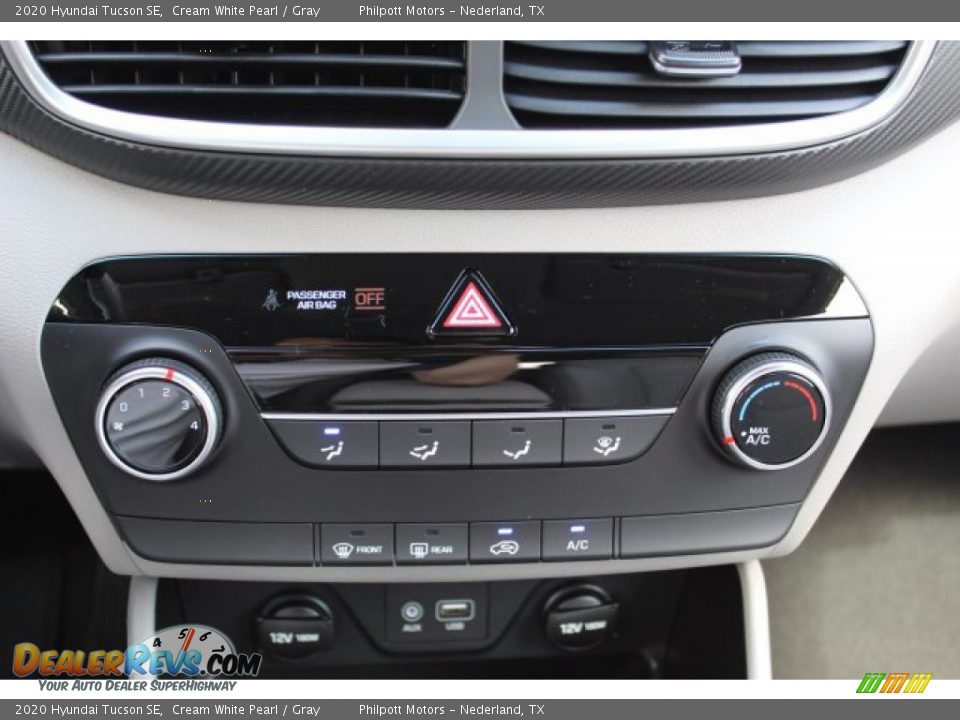 2020 Hyundai Tucson SE Cream White Pearl / Gray Photo #15