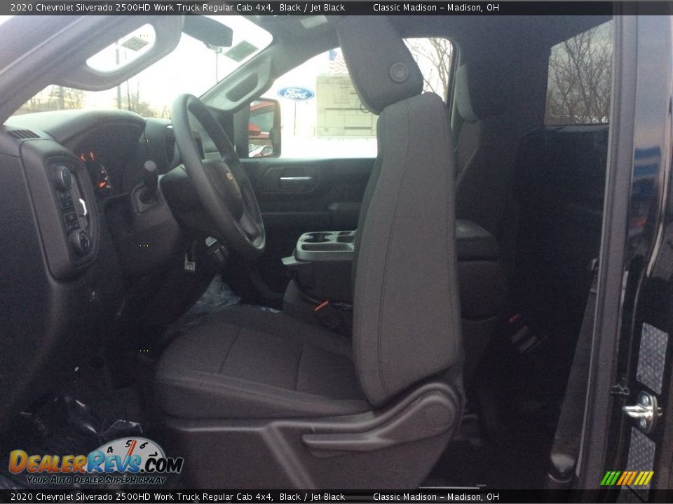 Front Seat of 2020 Chevrolet Silverado 2500HD Work Truck Regular Cab 4x4 Photo #13
