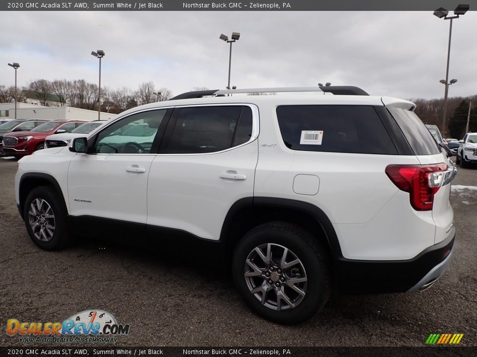 2020 GMC Acadia SLT AWD Summit White / Jet Black Photo #8