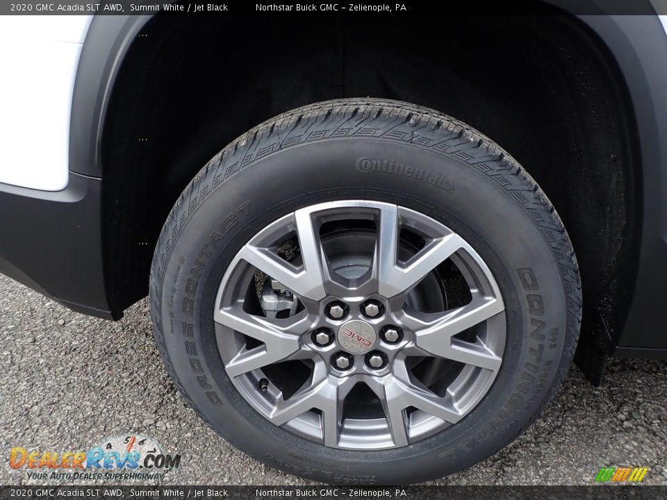 2020 GMC Acadia SLT AWD Summit White / Jet Black Photo #10