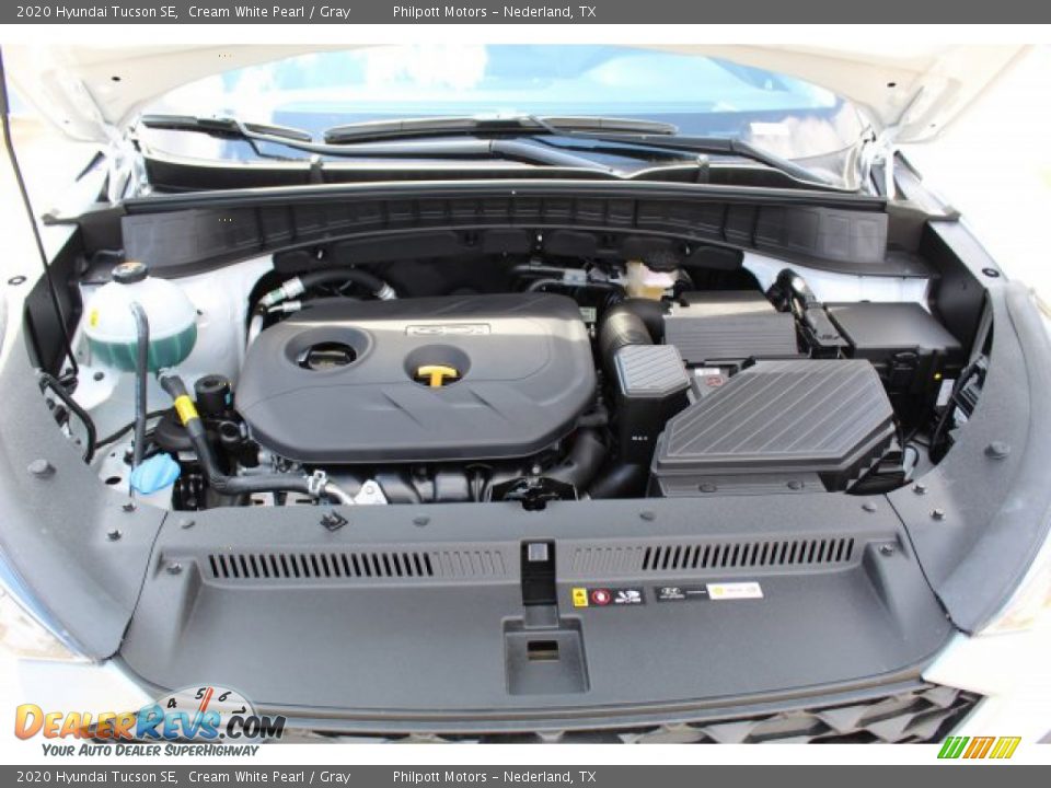 2020 Hyundai Tucson SE Cream White Pearl / Gray Photo #21