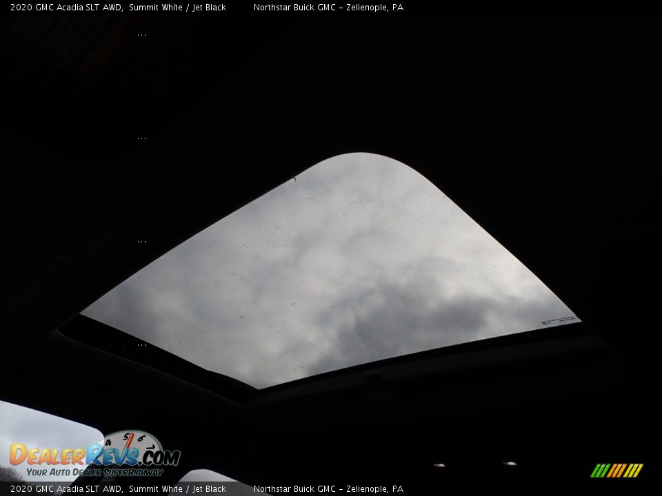 2020 GMC Acadia SLT AWD Summit White / Jet Black Photo #12