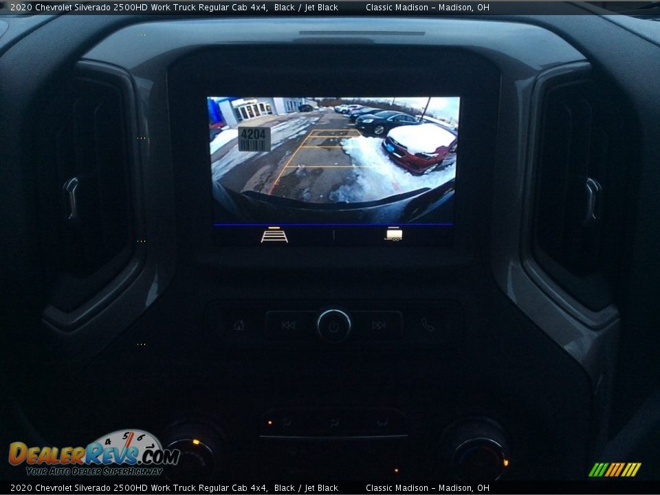 2020 Chevrolet Silverado 2500HD Work Truck Regular Cab 4x4 Black / Jet Black Photo #20