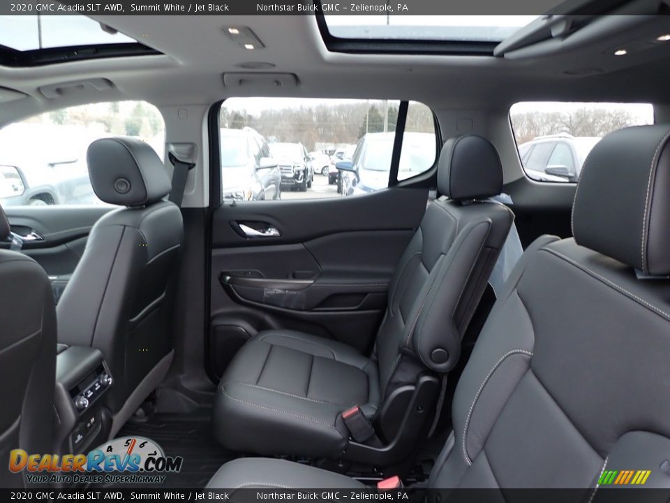 2020 GMC Acadia SLT AWD Summit White / Jet Black Photo #14
