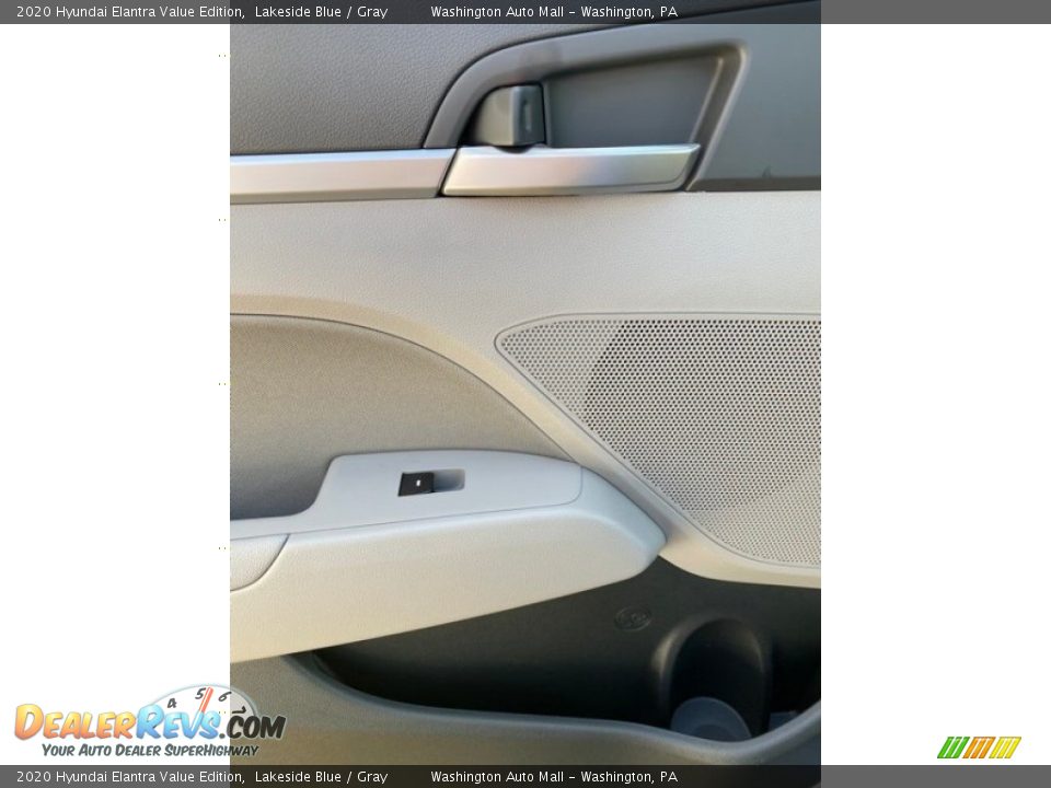 2020 Hyundai Elantra Value Edition Lakeside Blue / Gray Photo #18