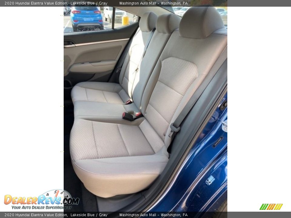2020 Hyundai Elantra Value Edition Lakeside Blue / Gray Photo #19