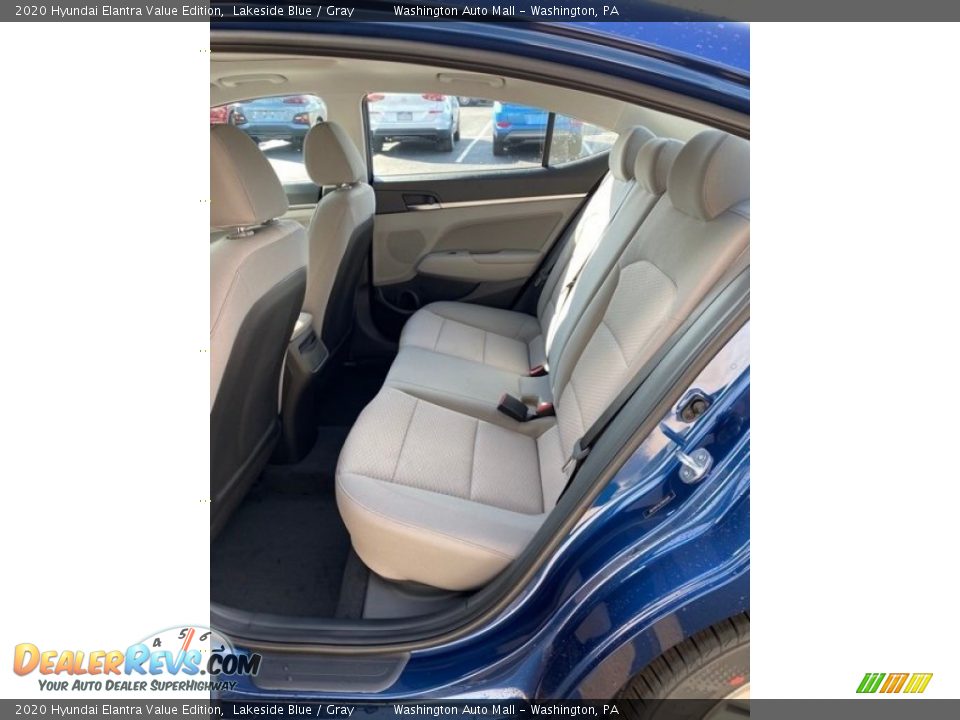 2020 Hyundai Elantra Value Edition Lakeside Blue / Gray Photo #20
