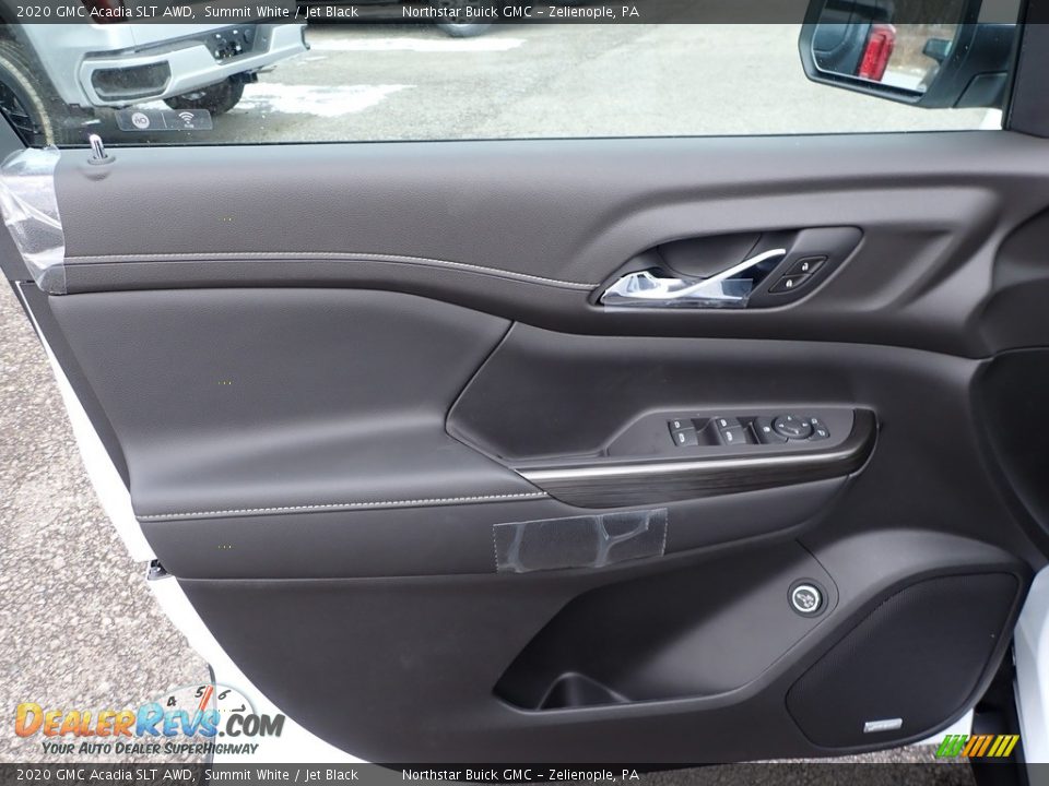 2020 GMC Acadia SLT AWD Summit White / Jet Black Photo #17