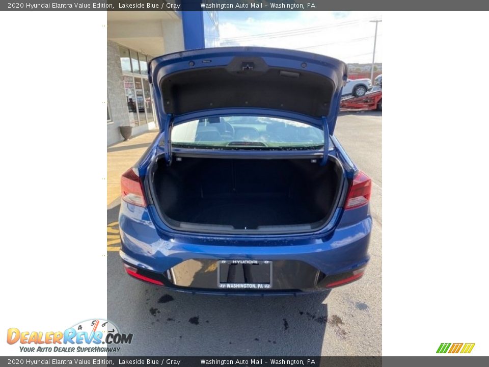 2020 Hyundai Elantra Value Edition Lakeside Blue / Gray Photo #21