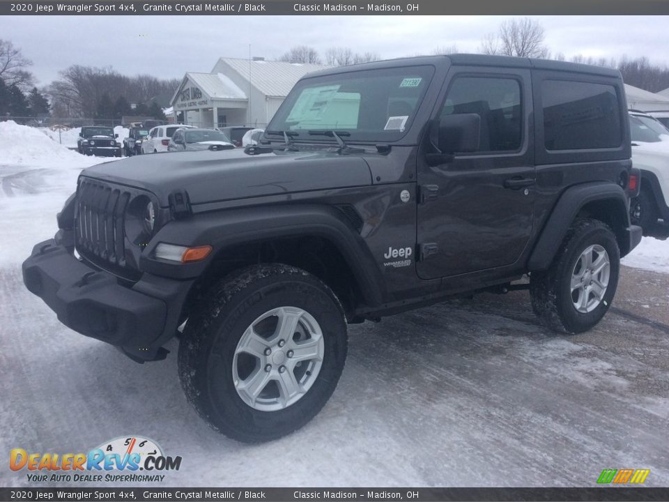 2020 Jeep Wrangler Sport 4x4 Granite Crystal Metallic / Black Photo #5