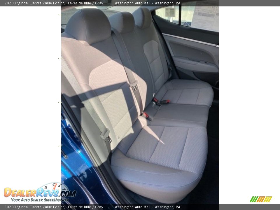 2020 Hyundai Elantra Value Edition Lakeside Blue / Gray Photo #24