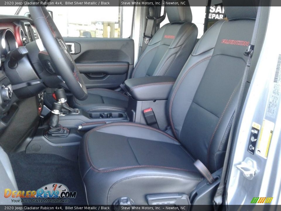 Front Seat of 2020 Jeep Gladiator Rubicon 4x4 Photo #12