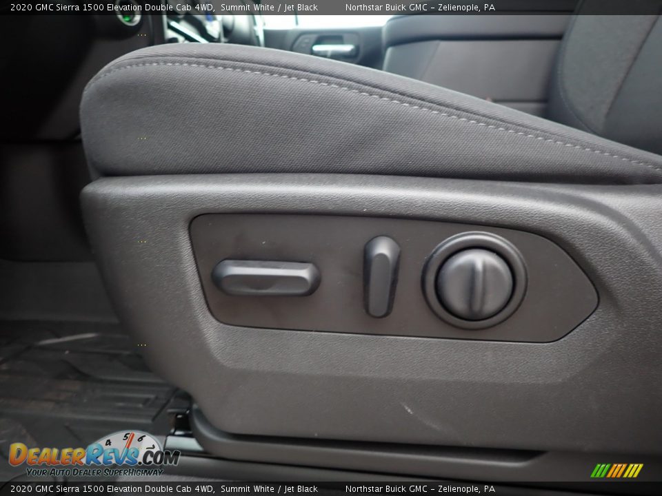 2020 GMC Sierra 1500 Elevation Double Cab 4WD Summit White / Jet Black Photo #11