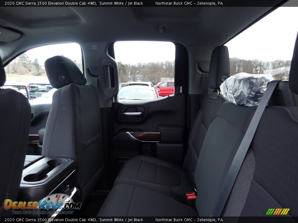 2020 GMC Sierra 1500 Elevation Double Cab 4WD Summit White / Jet Black Photo #14