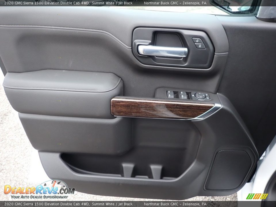 2020 GMC Sierra 1500 Elevation Double Cab 4WD Summit White / Jet Black Photo #16