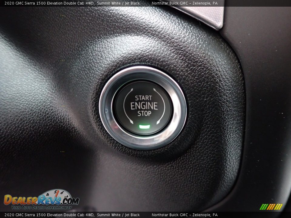 2020 GMC Sierra 1500 Elevation Double Cab 4WD Summit White / Jet Black Photo #19