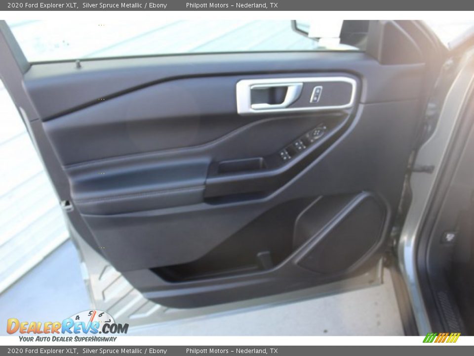 2020 Ford Explorer XLT Silver Spruce Metallic / Ebony Photo #9