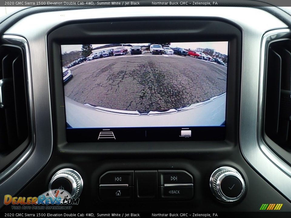 2020 GMC Sierra 1500 Elevation Double Cab 4WD Summit White / Jet Black Photo #20