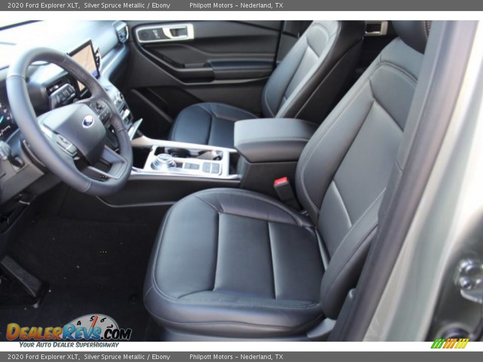 2020 Ford Explorer XLT Silver Spruce Metallic / Ebony Photo #10