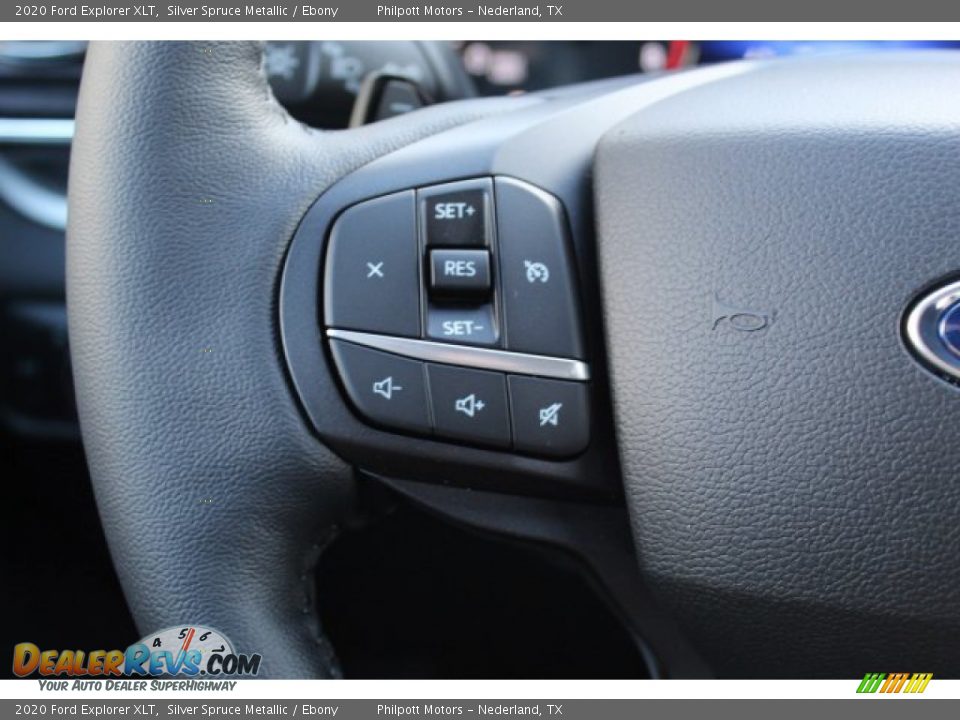 2020 Ford Explorer XLT Silver Spruce Metallic / Ebony Photo #11