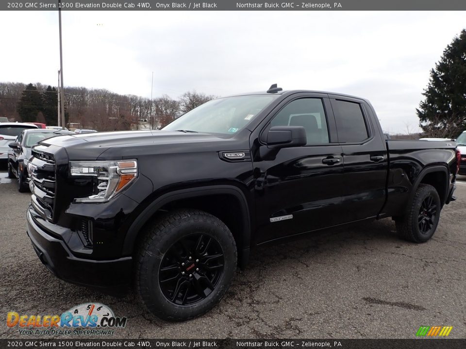 2020 GMC Sierra 1500 Elevation Double Cab 4WD Onyx Black / Jet Black Photo #1