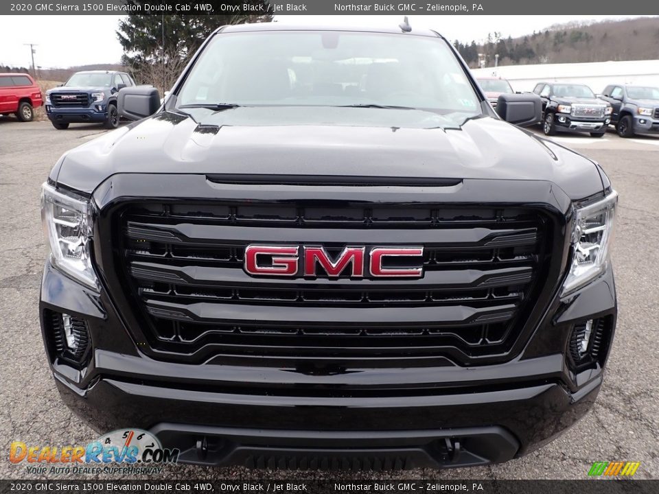 2020 GMC Sierra 1500 Elevation Double Cab 4WD Onyx Black / Jet Black Photo #2