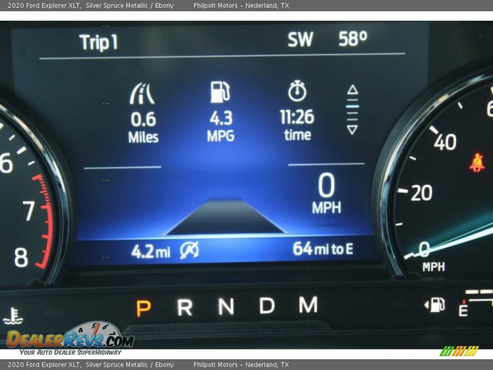 2020 Ford Explorer XLT Silver Spruce Metallic / Ebony Photo #14