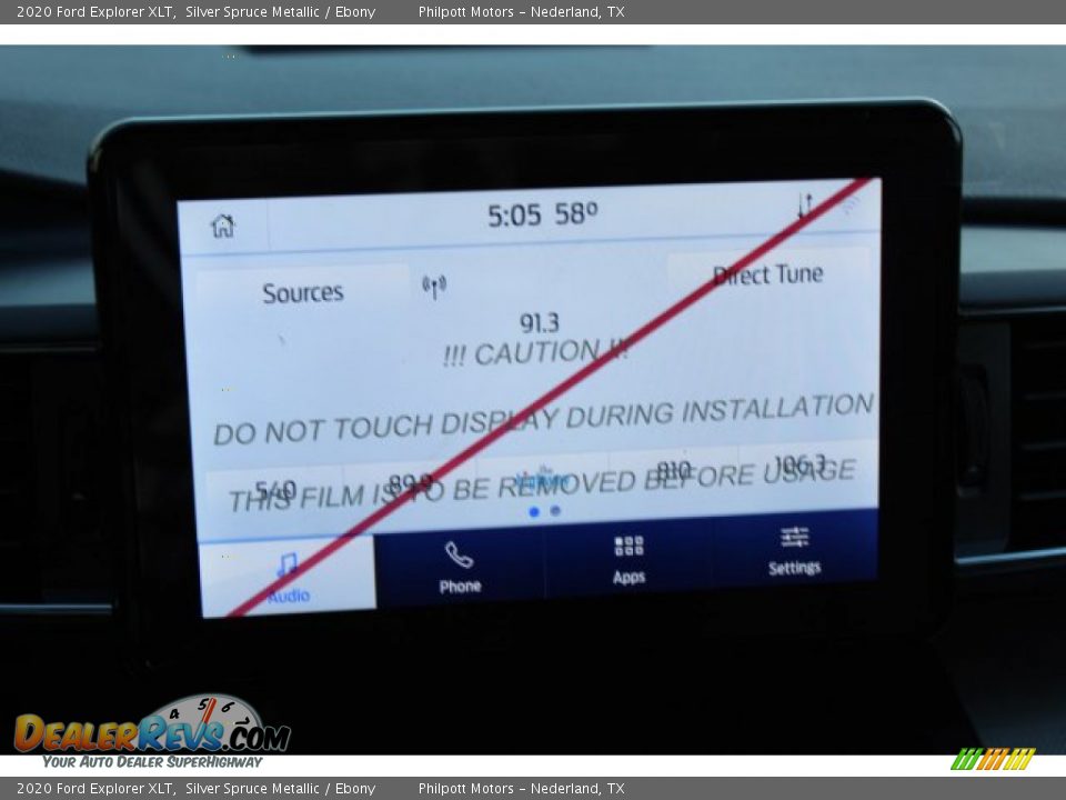 2020 Ford Explorer XLT Silver Spruce Metallic / Ebony Photo #15