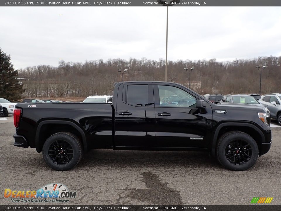 Onyx Black 2020 GMC Sierra 1500 Elevation Double Cab 4WD Photo #4
