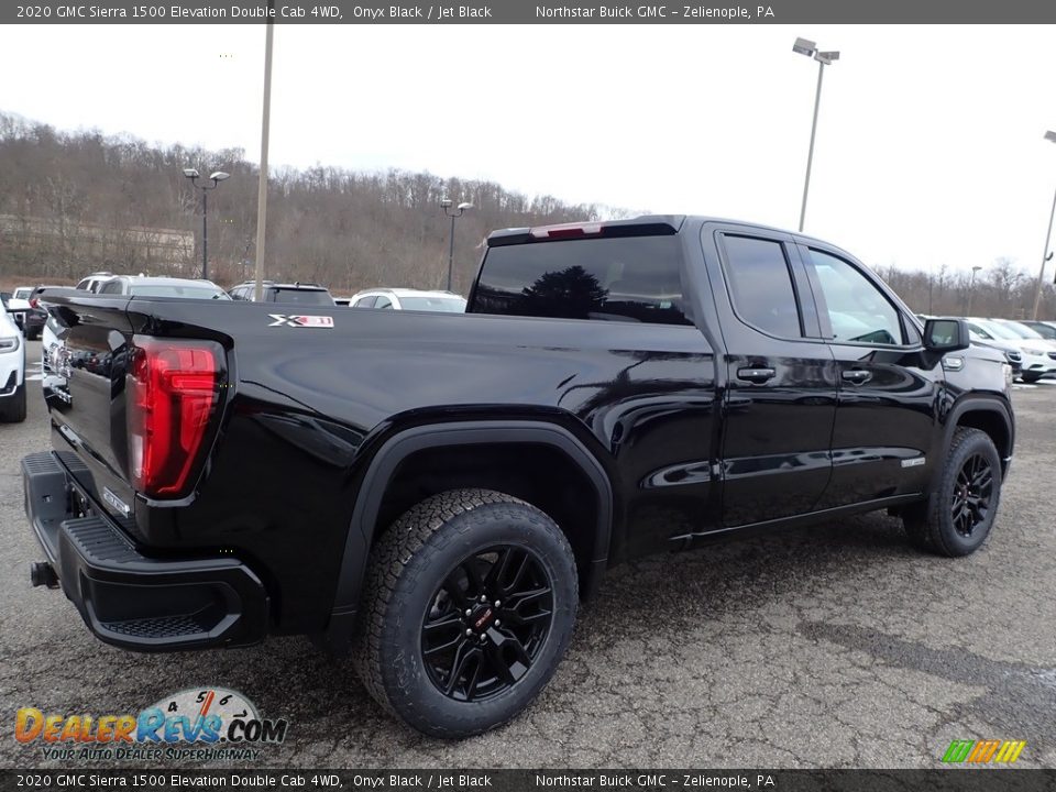 2020 GMC Sierra 1500 Elevation Double Cab 4WD Onyx Black / Jet Black Photo #5