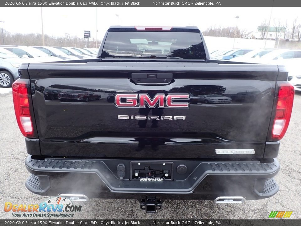 2020 GMC Sierra 1500 Elevation Double Cab 4WD Onyx Black / Jet Black Photo #6