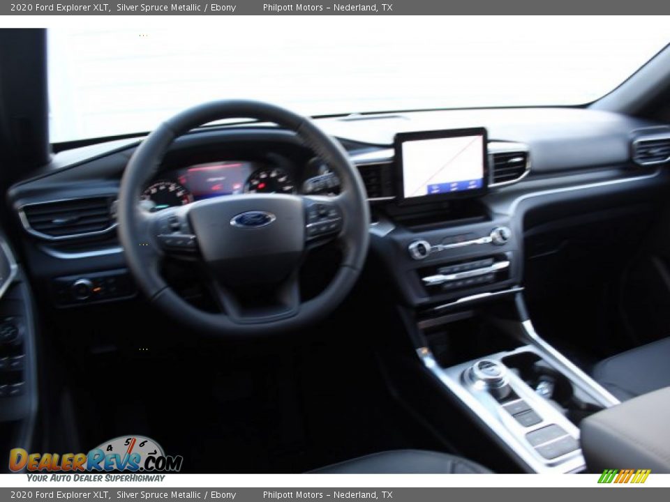 2020 Ford Explorer XLT Silver Spruce Metallic / Ebony Photo #20