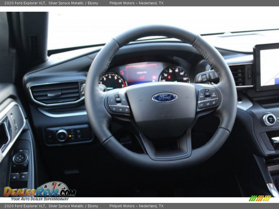 2020 Ford Explorer XLT Silver Spruce Metallic / Ebony Photo #21