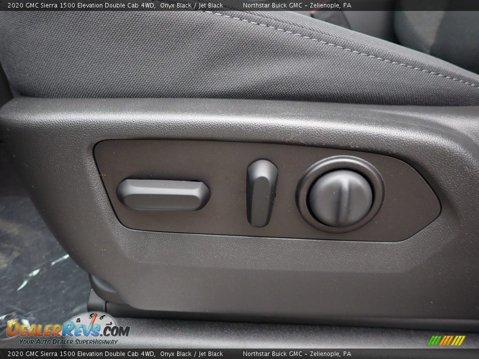 2020 GMC Sierra 1500 Elevation Double Cab 4WD Onyx Black / Jet Black Photo #11