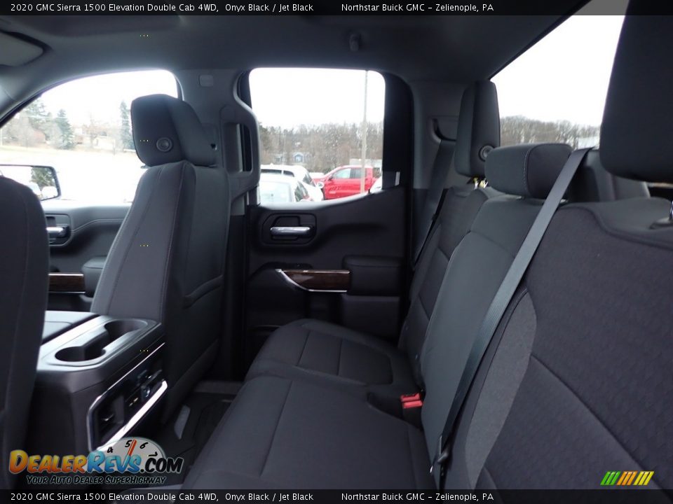 2020 GMC Sierra 1500 Elevation Double Cab 4WD Onyx Black / Jet Black Photo #14