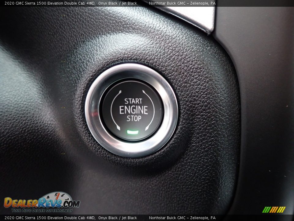 2020 GMC Sierra 1500 Elevation Double Cab 4WD Onyx Black / Jet Black Photo #19