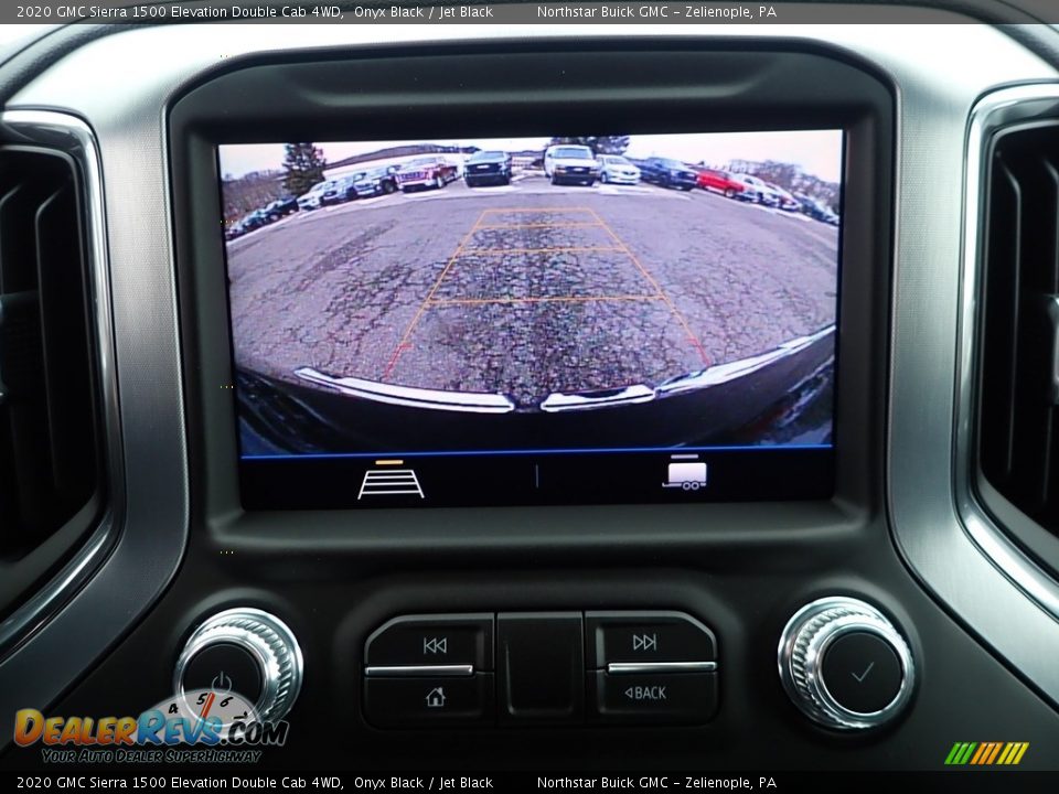 2020 GMC Sierra 1500 Elevation Double Cab 4WD Onyx Black / Jet Black Photo #20