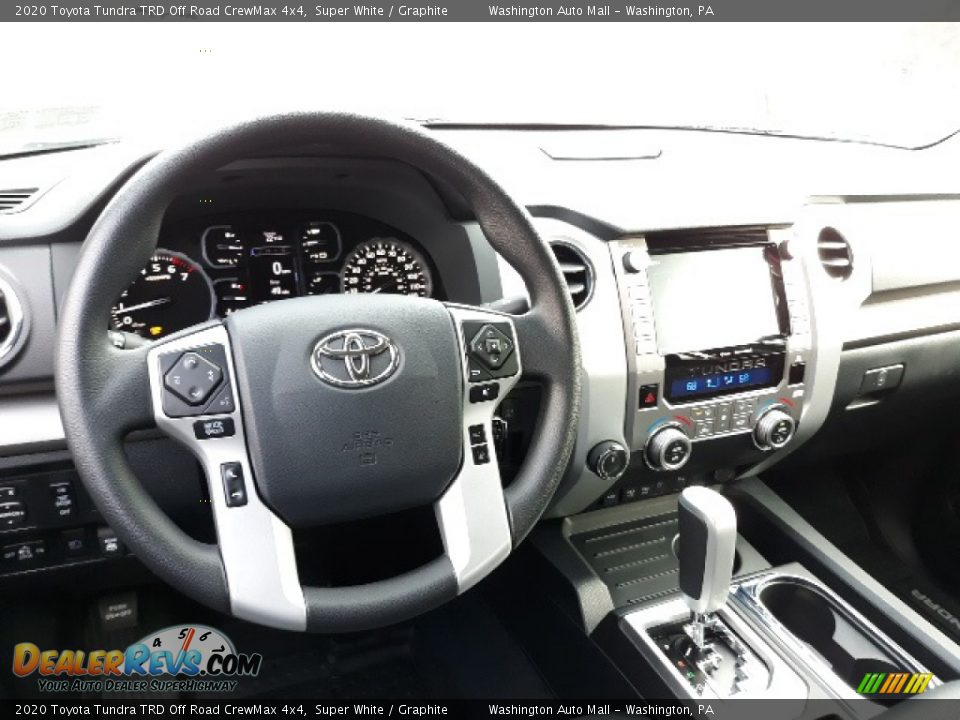 2020 Toyota Tundra TRD Off Road CrewMax 4x4 Super White / Graphite Photo #3