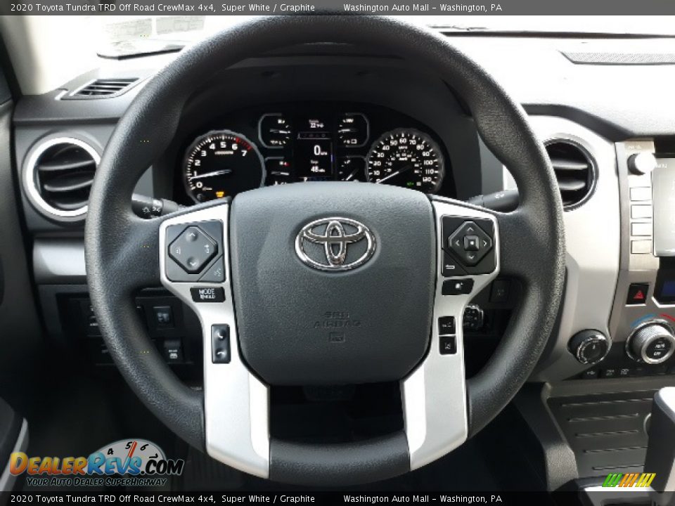 2020 Toyota Tundra TRD Off Road CrewMax 4x4 Super White / Graphite Photo #4