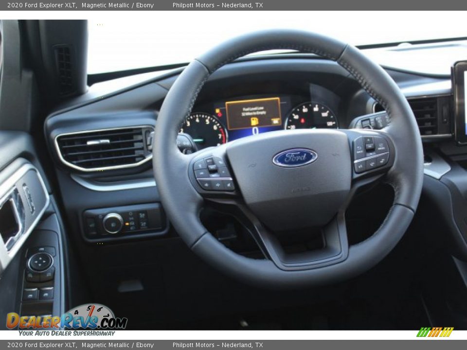 2020 Ford Explorer XLT Magnetic Metallic / Ebony Photo #23