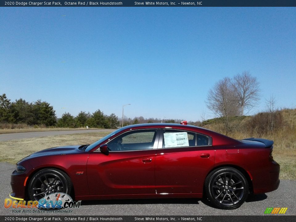 2020 Dodge Charger Scat Pack Octane Red / Black Houndstooth Photo #1
