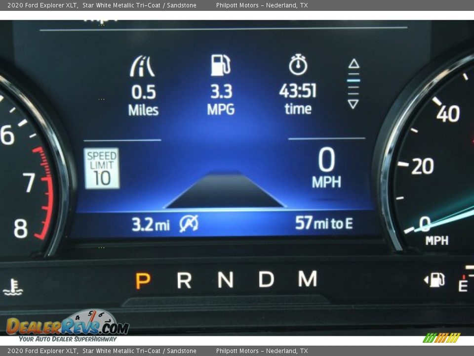 2020 Ford Explorer XLT Star White Metallic Tri-Coat / Sandstone Photo #14