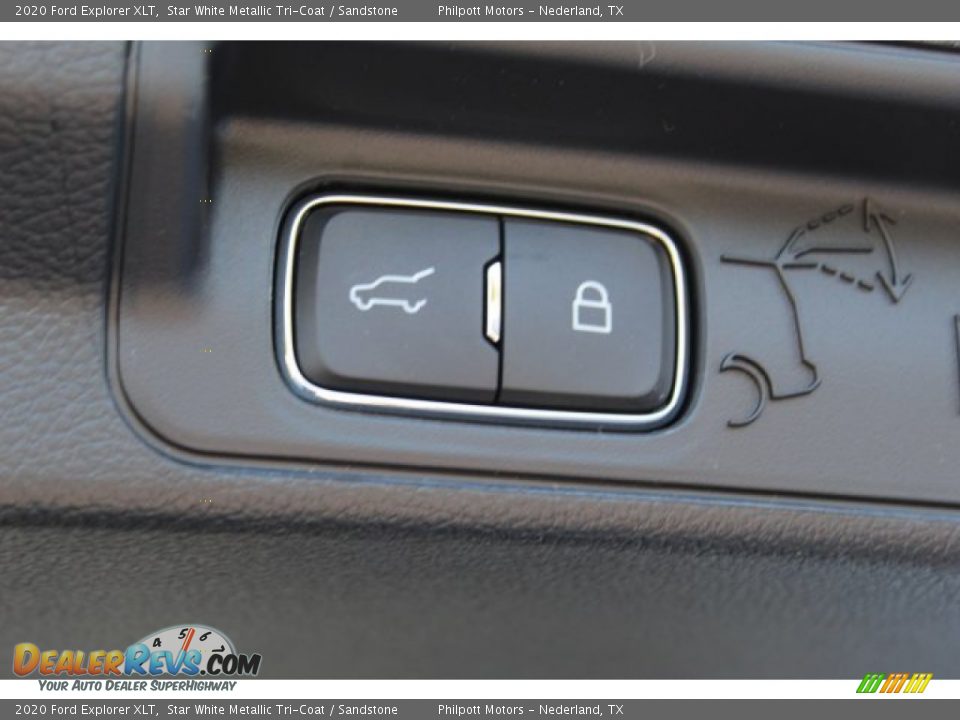 2020 Ford Explorer XLT Star White Metallic Tri-Coat / Sandstone Photo #25