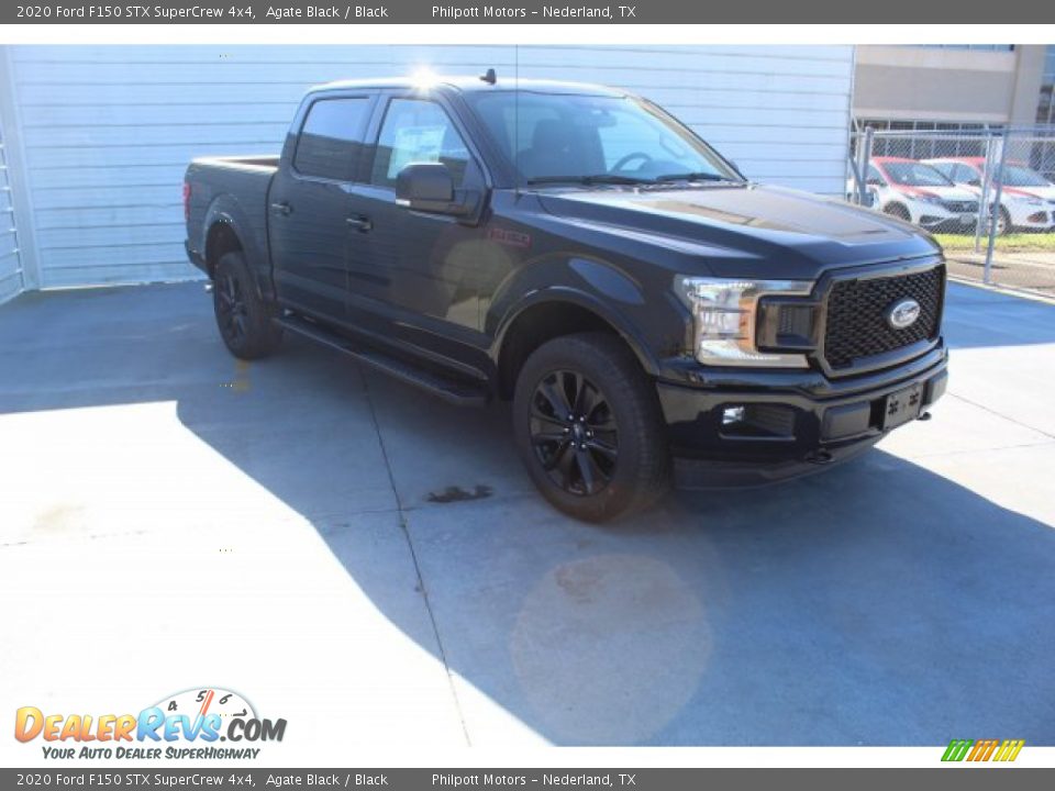 2020 Ford F150 STX SuperCrew 4x4 Agate Black / Black Photo #2