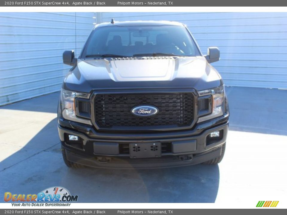 2020 Ford F150 STX SuperCrew 4x4 Agate Black / Black Photo #3