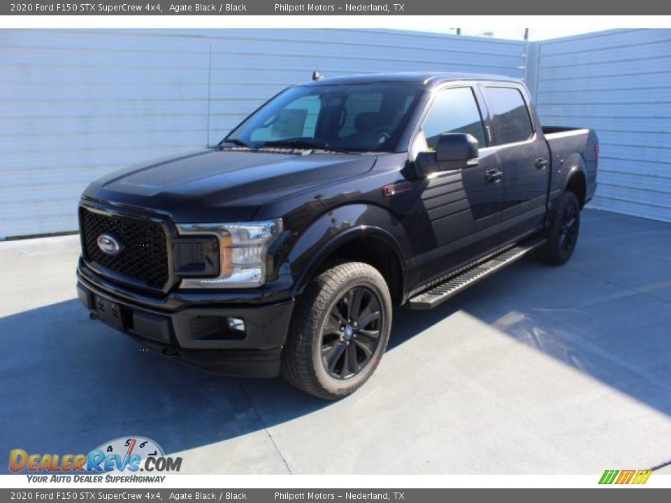 2020 Ford F150 STX SuperCrew 4x4 Agate Black / Black Photo #4