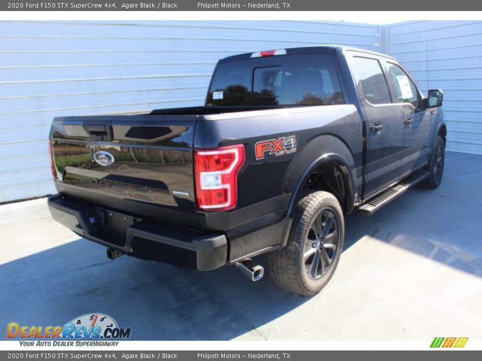 2020 Ford F150 STX SuperCrew 4x4 Agate Black / Black Photo #8
