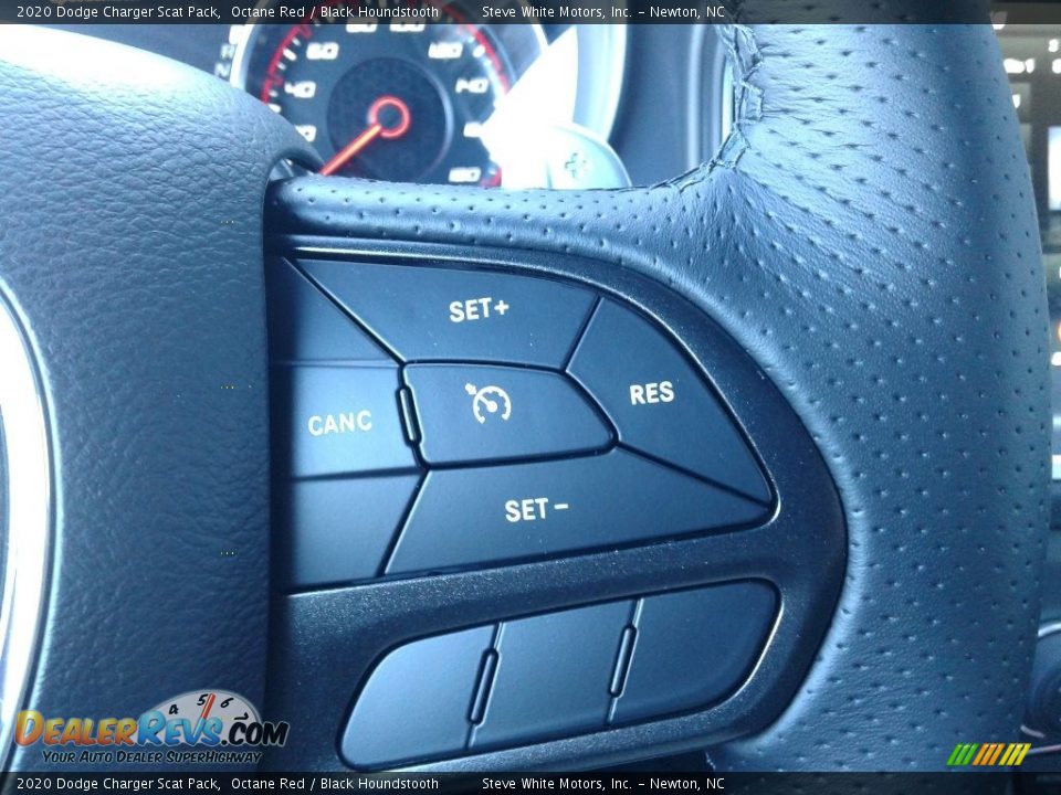 2020 Dodge Charger Scat Pack Octane Red / Black Houndstooth Photo #21