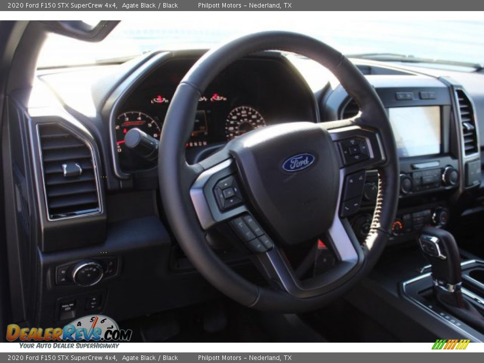 2020 Ford F150 STX SuperCrew 4x4 Agate Black / Black Photo #13